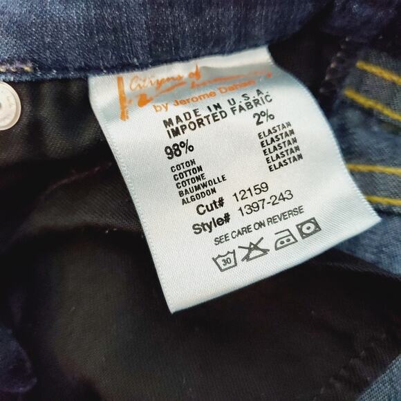 Citizens of Humanity C of H Hutton Mid Rise Wide Leg Jean Size 28 x 27 Inseam - Picture 7 of 10